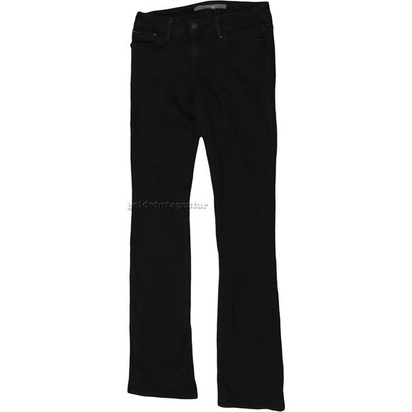 Joe's Jeans Sleek Honey Skinny Black 27 Retro Chic - Picture 1 of 4